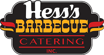 hess catering bbq barbeque logo